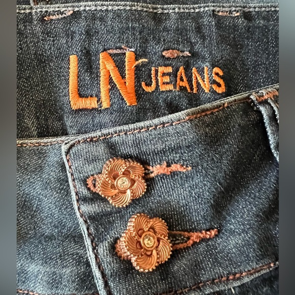 LN Jeans Faded Black Wash Pencil Skirt - Picture 11 of 14